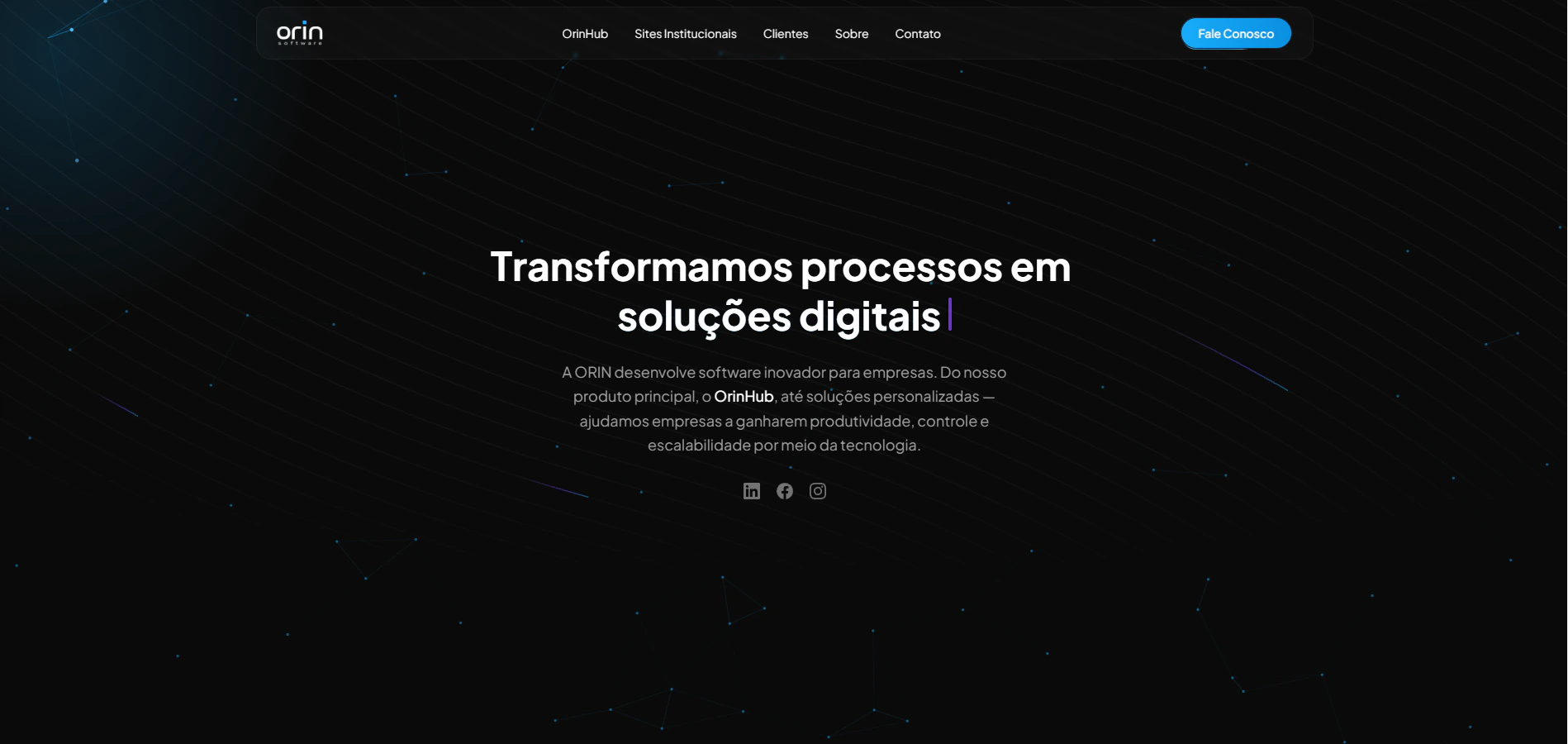 Home — Transformamos processos em soluções digitais